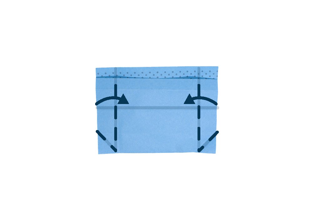 How to fold an Origami Bar Envelope - Step 010