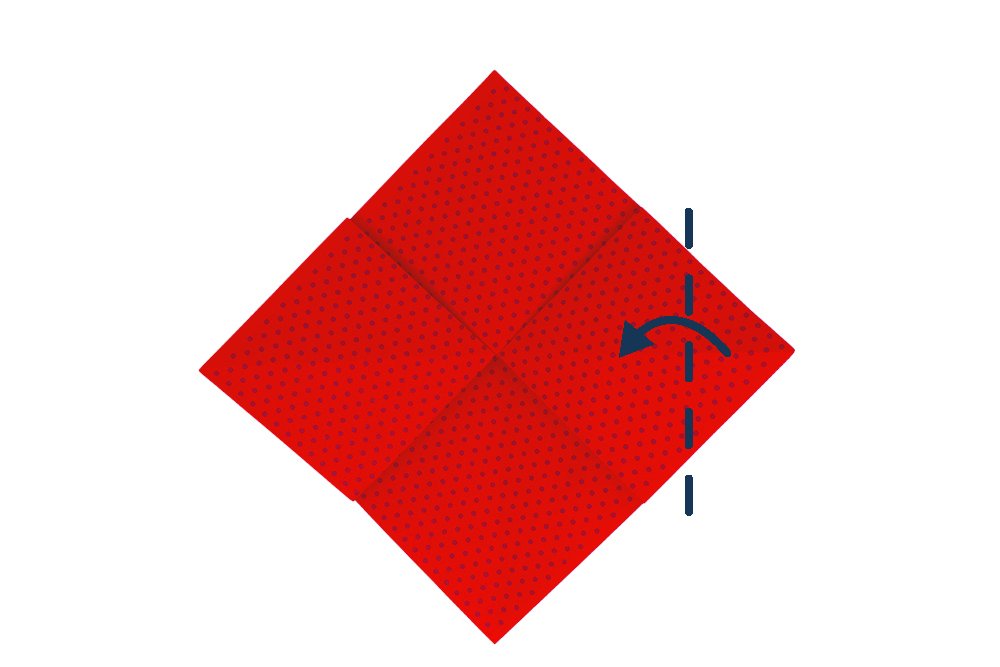 How to fold an Origami Car- Step 07