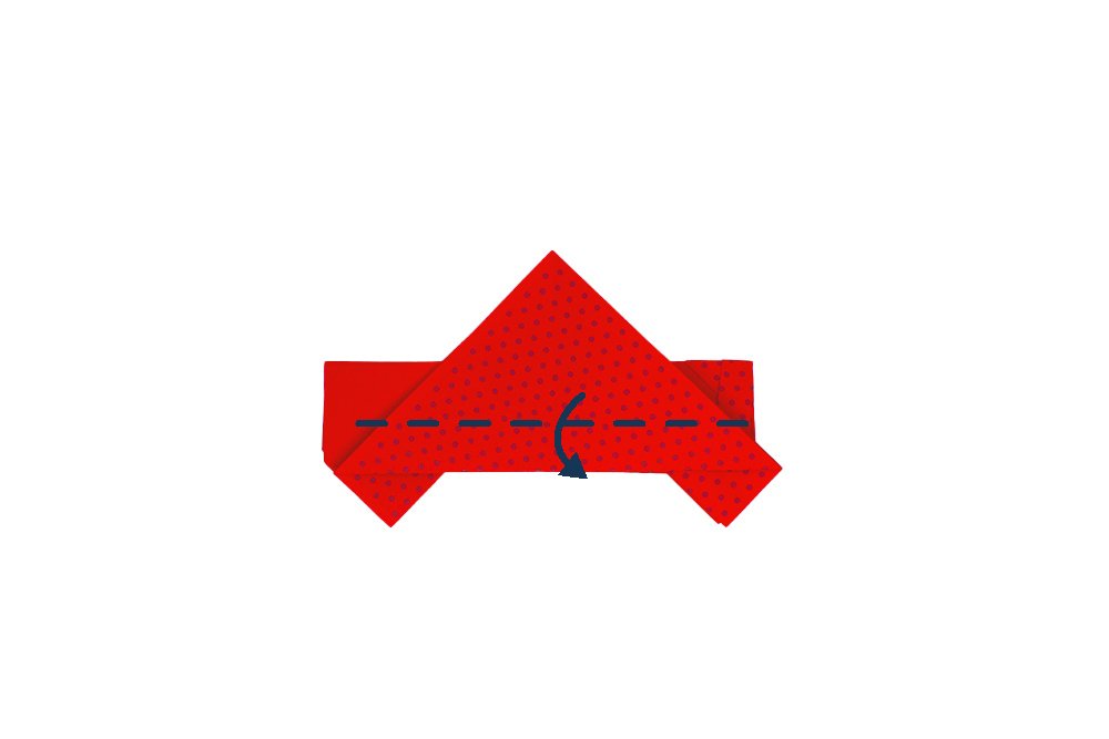 How to fold an Origami Car- Step 015