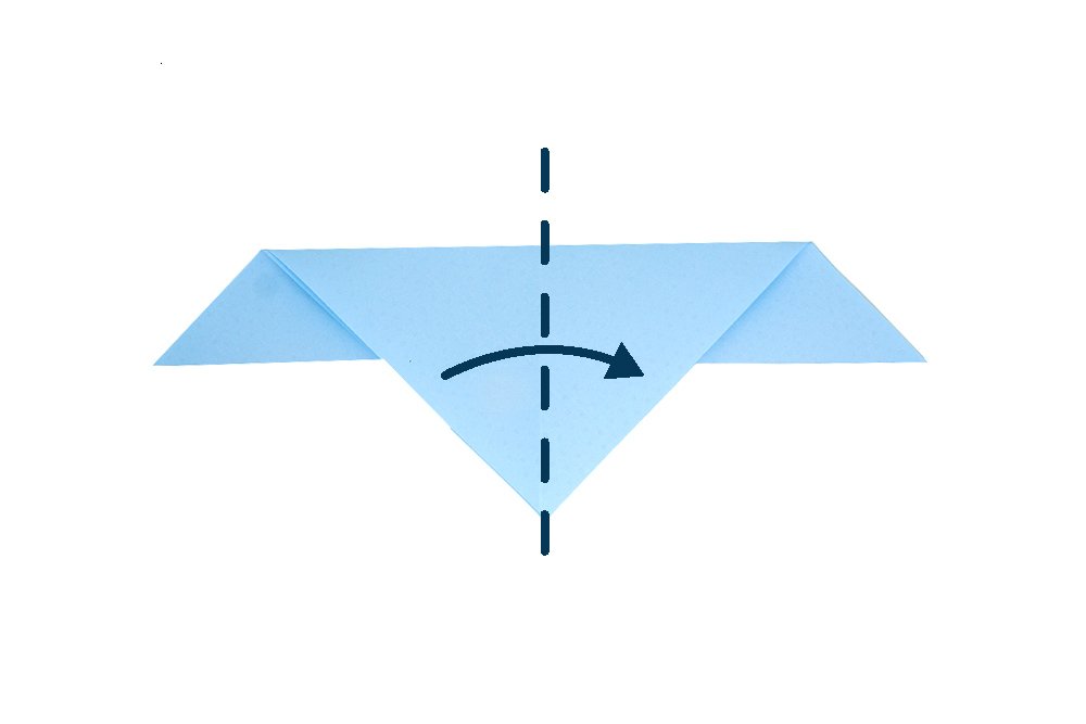 How to fold an Origami Twirling Bird - Step 04