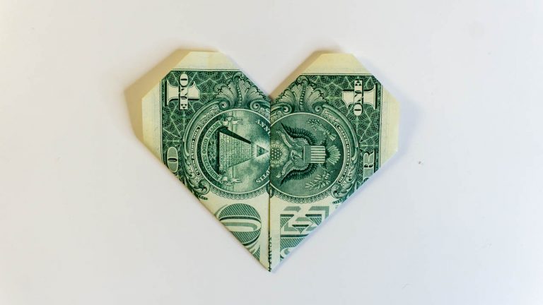 Origami Heart Dollar – Quick and Easy Dollar Fold Origami Heart Dollar – Quick and Easy Dollar Fold