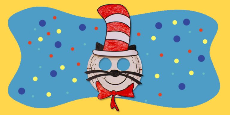 DIY Mask – Paper Plate Cat Wearing A Hat DIY Mask – Paper Plate Cat Wearing A Hat