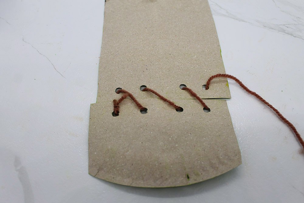 How to Make a Paper Plate Frankenstein - Step 18