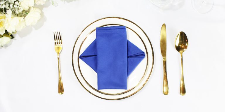 How to Make a Modern Napkin Fold | The Sandwich Napkin