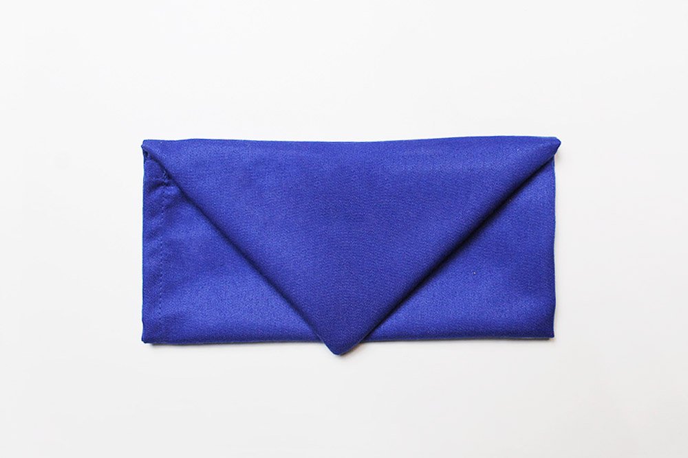 How do you fold a napkin into an envelope - Finished